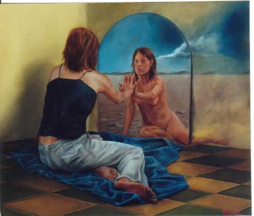 juegos del inconciente Oil Canvas Figure Painting