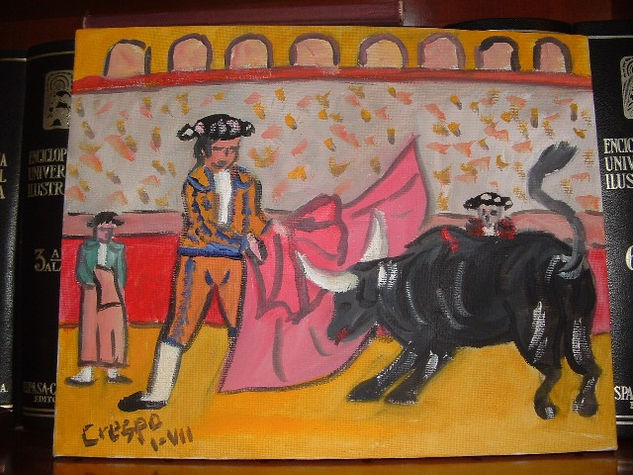 Toros Media verónica Oil Canvas Others