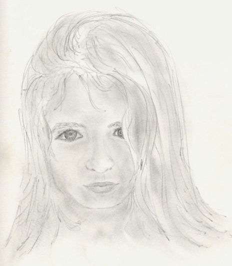 boceto para retrato...
