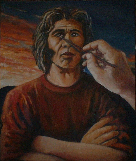 Autorretrato Oil Canvas Figure Painting