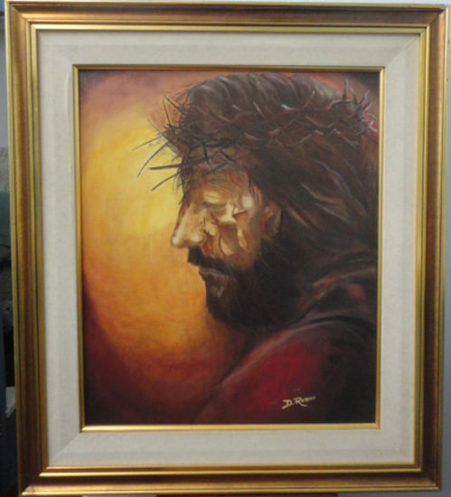 Cristo Oil Canvas Portrait