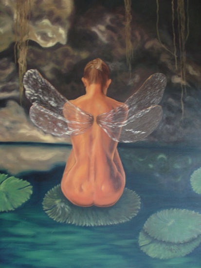 LA NENUFAR Oil Canvas Nude Paintings