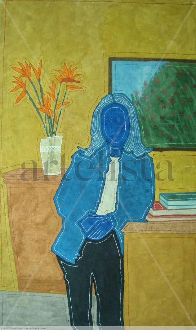 Mujer reclinada