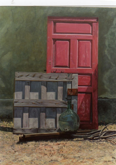 Puertas Oil Canvas Still Life Paintings