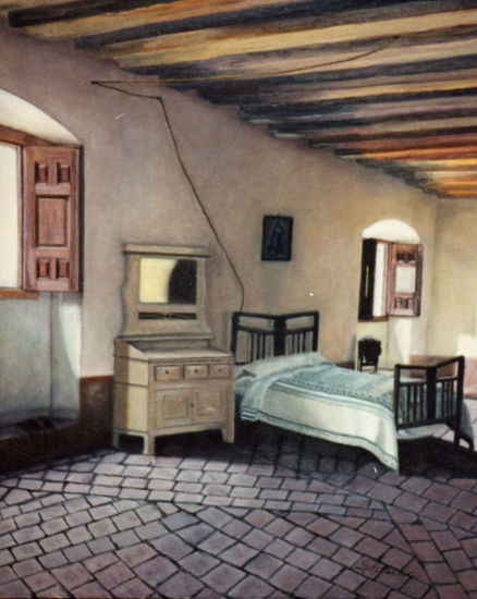 La habitación Óleo Lienzo Otros