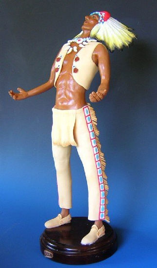 Indio Americano. Pottery Figurative