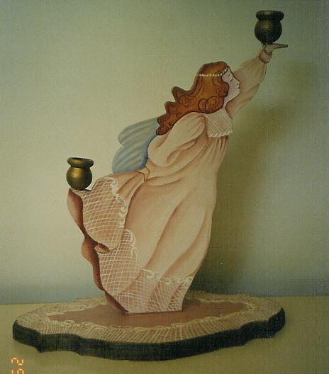 Angel porta vela