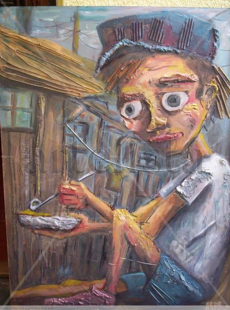 Niño en la calle...