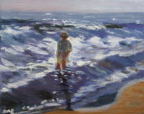 Niño en el agua