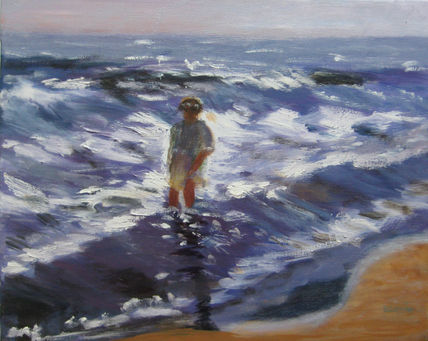 Niño en el agua