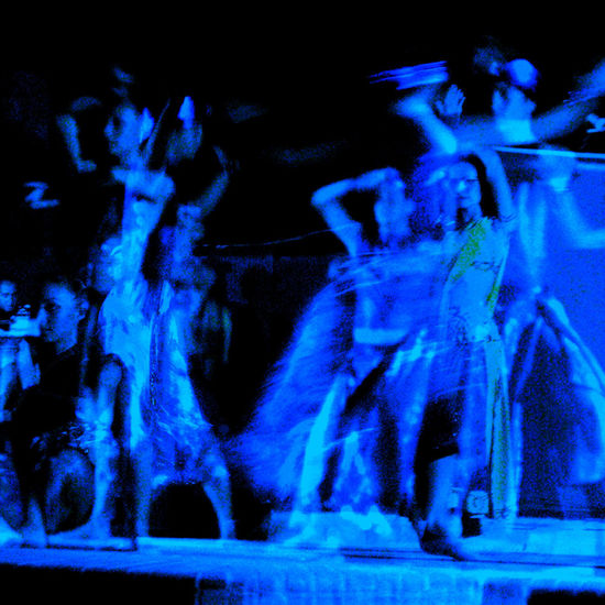 Danza egipcia en noche de luna. Ägyptischer Tanz in Mondnacht. Otras temáticas Color (Digital)