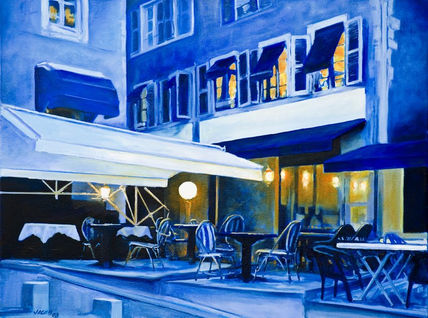 El restaurante azul
