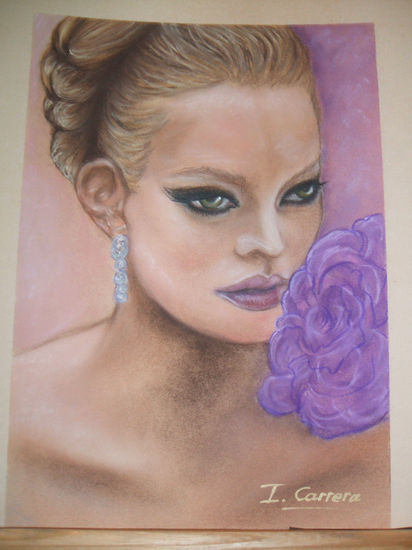 Modelo Pastel Card Portrait