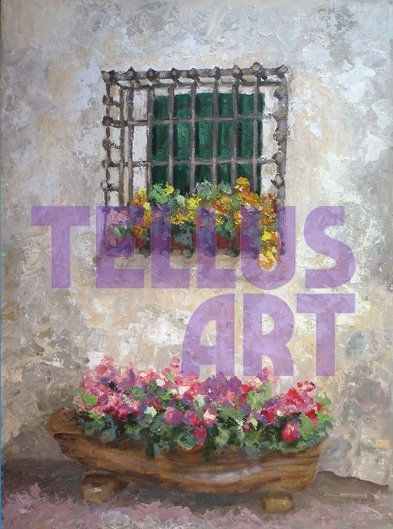 ventana Calatañazor Oil Canvas Landscaping