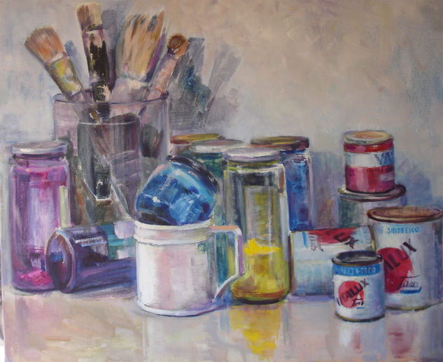 MIS PINTURAS Oil Canvas Still Life Paintings