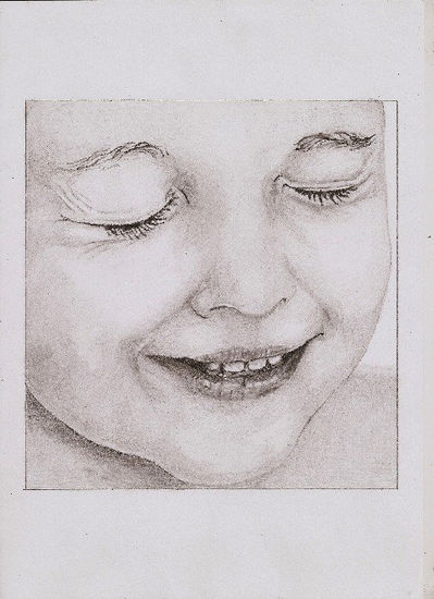 Bebe Pencil (Black) Paper Portrait