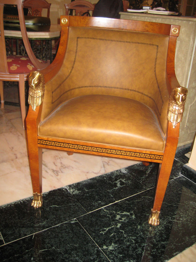 Silla antes de la transformación.