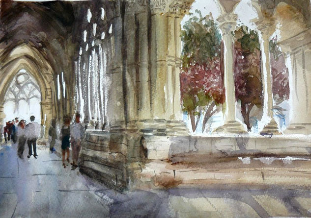 Claustro Watercolour Paper Landscaping