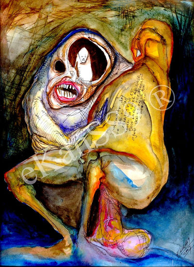 El brillo de la razón humana Mixed Media