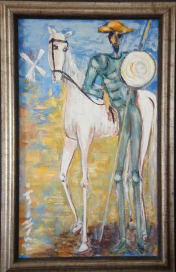 DON QUIJOTE Media Mixta Tabla Figura