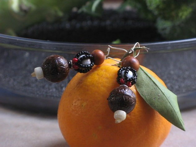 Pendientes & Naranja 