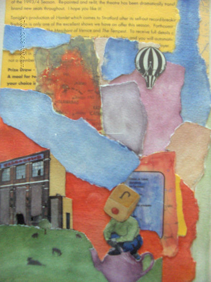 Paisaje con globo