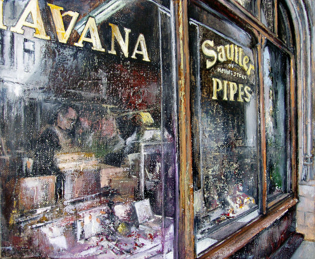 Tobacconists - Sautter of Mount Street (London) Oil Canvas Others