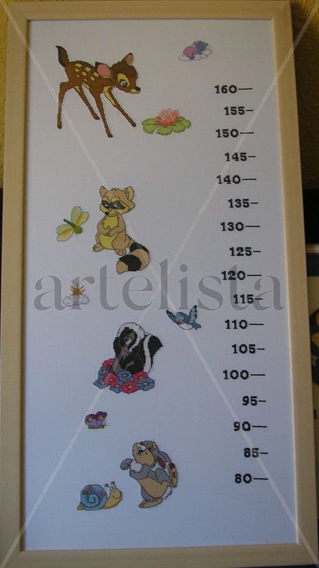 Medidor infantil bambi