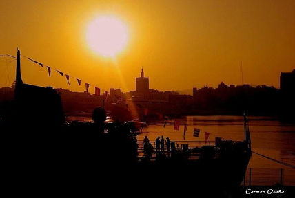 Atardecer en el...
