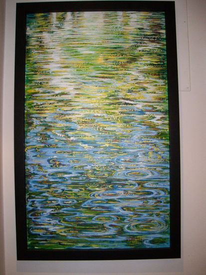 Reflejos 2 Oil Canvas Landscaping