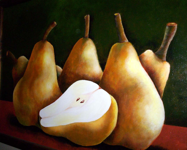 Peras Oil Canvas Still Life Paintings