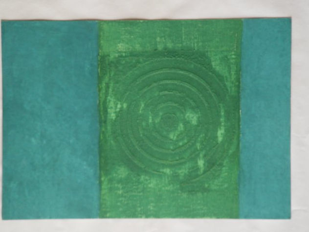 textura sobre tejido en esmeralda
