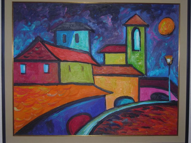 pueblo Oil Canvas