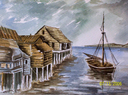 Casas en el mar