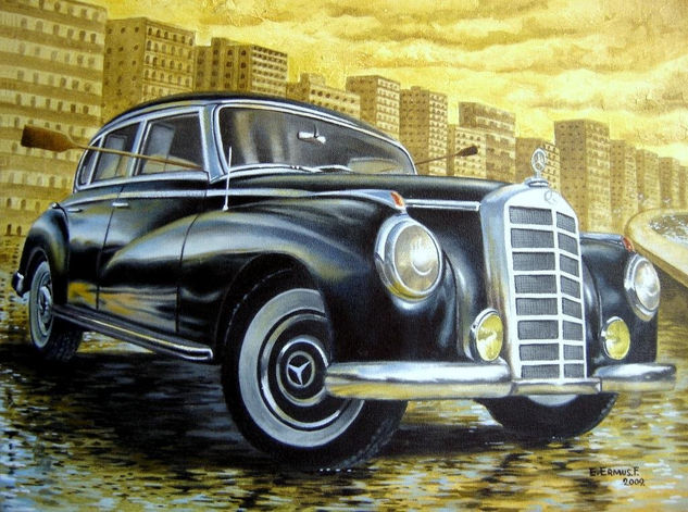 Mercedes Va. Oil Canvas Others