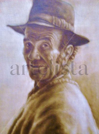 SIERVO MUÑOS Óleo Lienzo Retrato