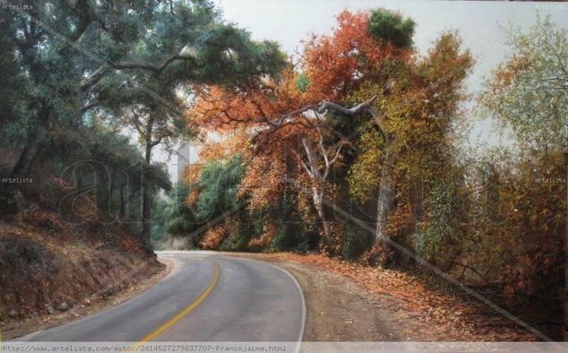 Sendero a Ojai Oil Canvas Landscaping