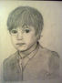 retrato de mi hijo de niño