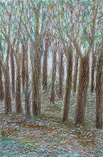 ARBOLES SERRANOS Acrylic Card Landscaping