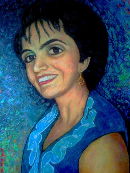 RETRATO DE ANA Óleo Lienzo Retrato