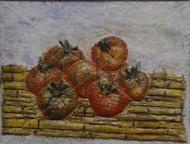 TOMATES Oil Panel Landscaping