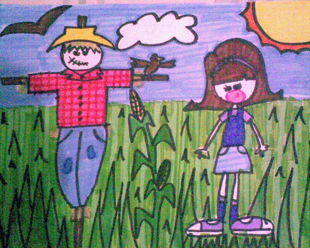 Bubblegum Girl & The Scarecrow. 