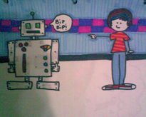 Georgie & Robot.