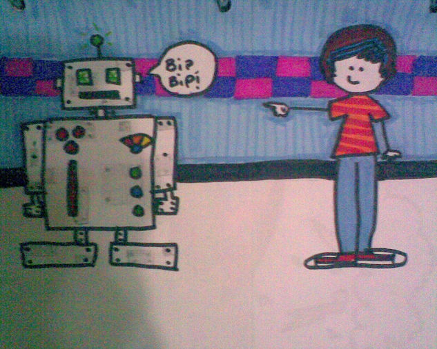 Georgie & Robot. 