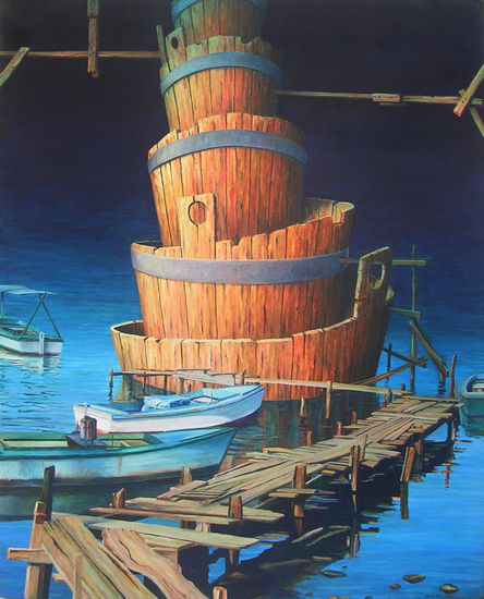 babel Oil Canvas Landscaping