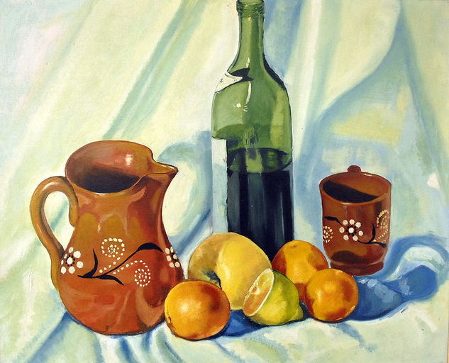 Bodegon Oil Panel Still Life Paintings