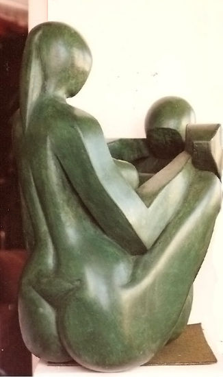 Muchachas-Amistad Bronce Figurativa