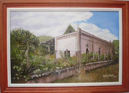 Camino de los Artesanos, Córdoba Oil Canvas Landscaping