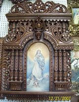 Retablo Colonial Wood Figurative