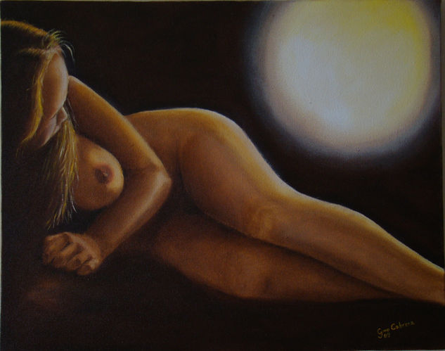 Inocencia perdida Oil Canvas Nude Paintings